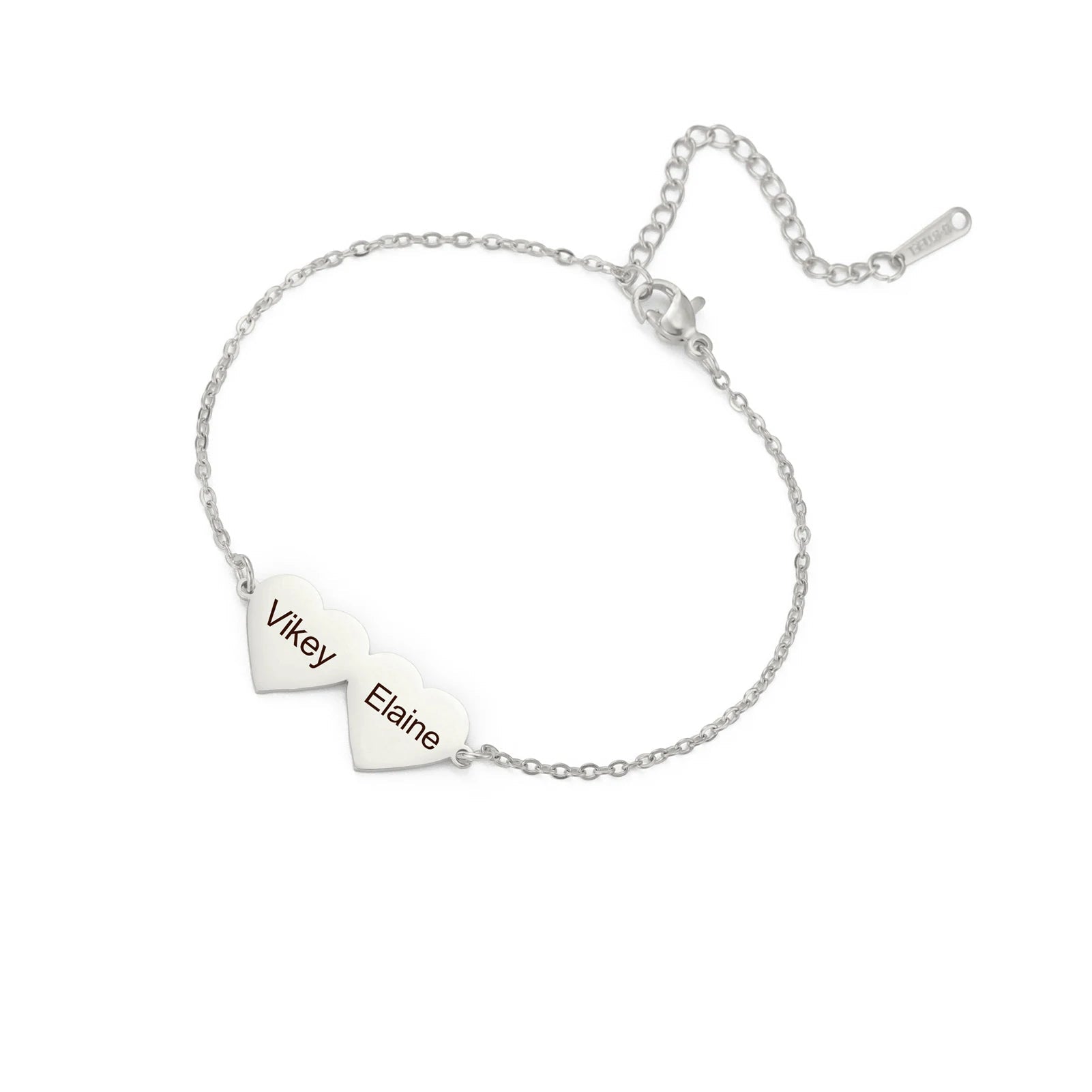 Double Heart Bracelet